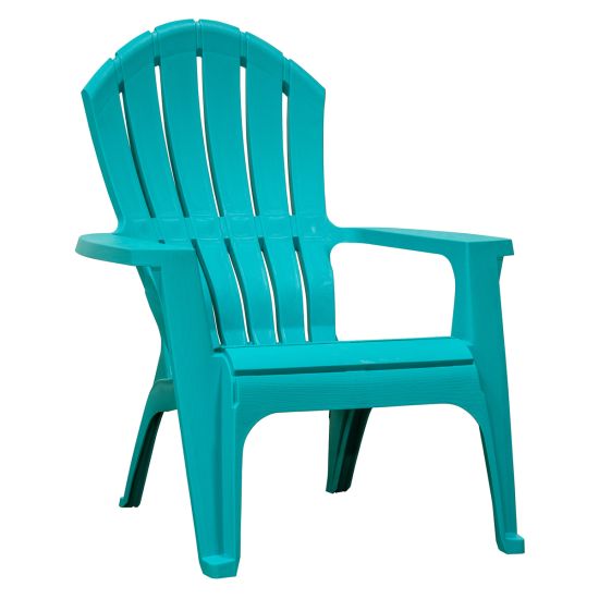 Realcomfort periwinkle plastic outdoor shop adirondack chair